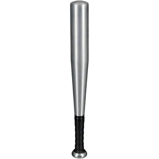 Relaxdays Baseballschläger 18 Aluminium, Schwarz,Silber