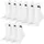 Socken Sport 9-Pack weiß 39-42