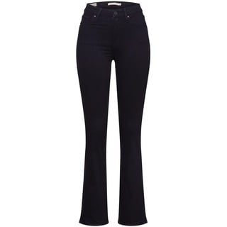 Levi's 725 Bootcut Jeans mit High Rise in Schwarz-W28 / L30