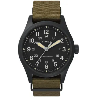 Timex Analoguhr Expedition North Field Post Solar khaki / schwarz