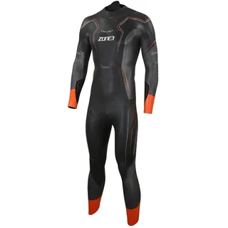 Zone3 Vanquish Langarm-neoprenanzug - Black / Gun Metal / Red - ST