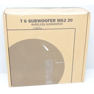 Teufel T6 Subwoofer MK2 20 schwarz 60W wireless Heimkino Neu