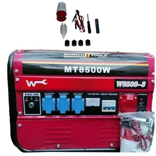 wùrzburg germany Stromerzeuger MT8500W 4-Takt 6,5 PS Generator Benzin AVR Regle