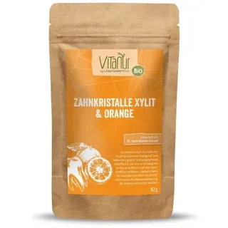 Vitanur Zahnkristalle Xylit & Orange bio (40St)