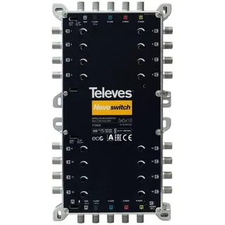 Televes Multischalter 5 in 16 Guß NEVO recpower kask. MS516C