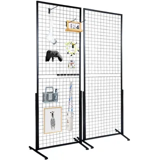 Vevor 2 x 5,6 Gitterwandpaneele Tower 2 Packungen Drahtgitterwand-Präsentationsständer