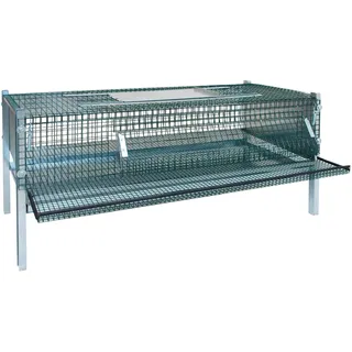 Habee GmbH Wachtelkäfig aus Metall, Legewachtelbox