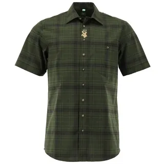 OS-TRACHTEN Trachtenhemd Peluna in oliv | Gr.: 39/40