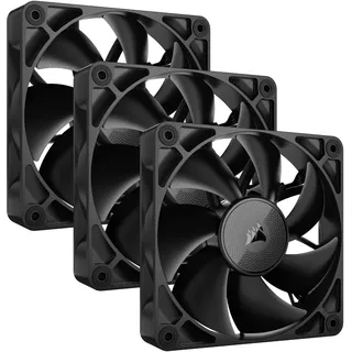 Corsair iCUE LINK RX120 Schwarz | 3er-Pack 120mm Gehäuselüfter