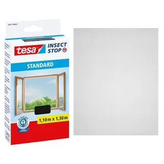 Tesa Fliegengitter Insect Stop Standard 110 x 130 cm Anthrazit