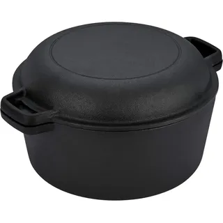 Gräwe Dutch Oven 2-in-1 Brat- und Kochtopf 26 cm rund