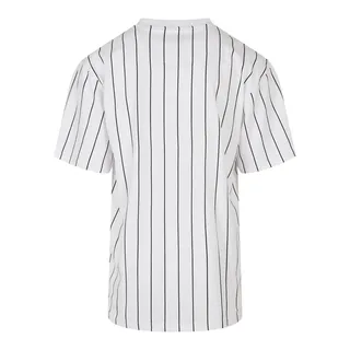 Karl Kani Small Signature Pinstripe Tee white - weiß