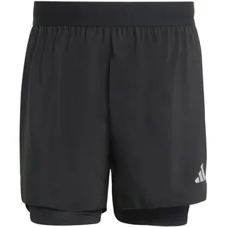 adidas Adi365 Running Essentials 2in1 Shorts, Black, XL