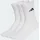 Cushioned Sportswear Crew Socken Weiß/Schwarz 46-48