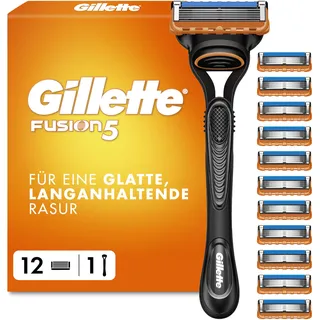 Gillette Fusion5 Handstück + Rasierklingen 13 St.