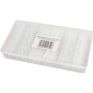 BLANKO Schrumpfschläuche transparent 100 Stück