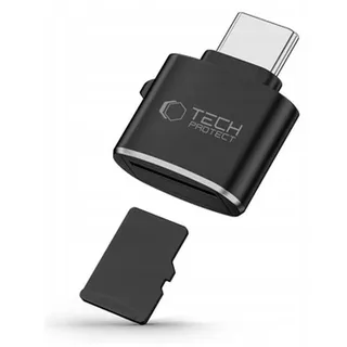 TECH-PROTECT UltraBoost microSD card USB-C - Schwarz