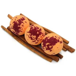 nesbel – spüren sie die reinheit Badebombe Grapefruit mit Traubenkernöl 1 Stück 125 g