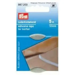 Prym Lederklebeband 12 mm, transparent