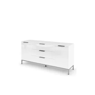 Sideboard  Frome , weiß , Maße (cm): B: 160 H: 72