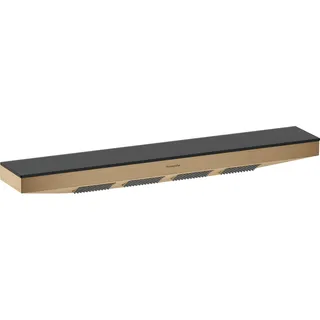 Hansgrohe Rainfinity Schulterbrause 500 1jet und Duschablage, brush. bron