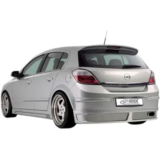 RDX Racedesign Heckschürzenansatz kompatibel mit Opel Astra H 5 türer (PU)