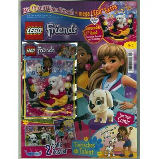 LEGO Friends Magazin 1/2021 "Extra: Singender Hund"