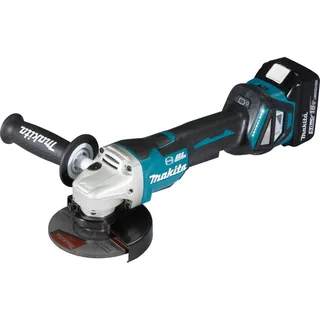 Makita DGA517RTJ inkl. 2 x 5,0 Ah + Makpac Gr. 3