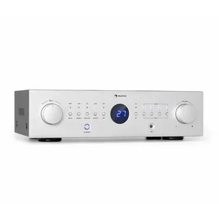 Auna AMP-CD950 DG Audioverstärker (Anzahl Kanäle: 4-Kanal) silberfarben