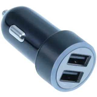 MediaRange KFZ-Ladegerät 3,4A 2x USB-A schwarz/silber
