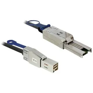 DeLock - Externes SAS-Kabel - SAS 6Gbit/s - 4x Shielded Mini MultiLane SAS (SFF-8088),