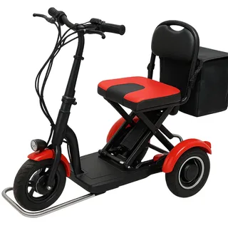 RollVita One - Faltbares Elektromobil als kompakter Alleskönner rot