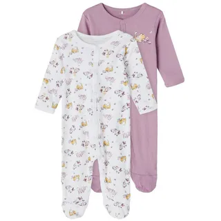 Name It Schlafoverall NBFNIGHTSUIT 2P W/F VALERIAN CAT rosa 98