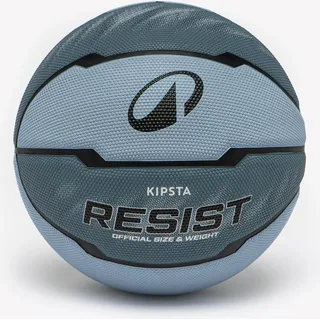 Basketball Größe 7 Outdoor vielseitig Jungen/Herren - Resist grau/ blau blau 7