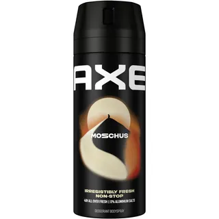Axe Bodyspray Moschus Deo ohne Aluminiumsalze sorgt 48 Stunden lang für effektiven Schutz vor Körpergeruch 150 ml