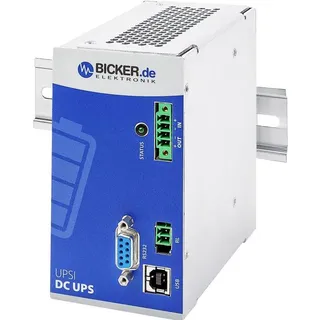Bicker Elektronik UPSI-2406DP2 Industrielle USV-Anlage (DIN Rail)