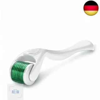 HKBTCH DermaRoller Microneedling Roller mit 540 Nadeln, Micronadeln Derma Roller 0,5 mm für Gesicht und Körper, effektiv gegen Falten, große Poren, Dehnungsstreifen, Haarverlust, Narben, Hyper-Pigmentierung