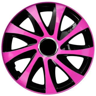 NRM Drift Extra 16 Zoll 4 Stück Schwarz/Pink
