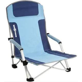 Brunner Strandstuhl Bula hellblau/dunkelblau