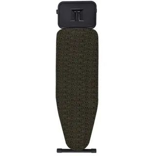 MSV MESA DE PLANCHAR Manual 134X46cm Negra, Black, 132/162 x 46 x 90 cm