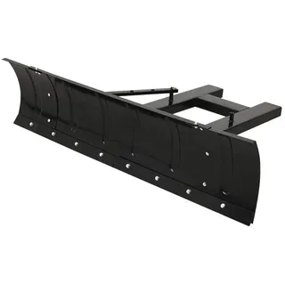 vidaXL Schneeschild für Gabelstapler 150x38 cm Schwarz