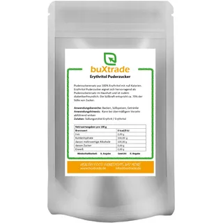 500g | Puderzucker aus Erythritol | Erythrit Puder | Puderzuckerersatz