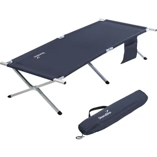 Campingliege Vuoma - Klappbare Sonnenliege mit Organizer-Tasche - max. 200 kg