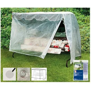 Boni-Shop Gartenmöbel-Schutzhülle Schutzhülle transparent Hollywoodschaukel, ca.210x150x139