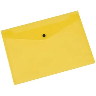 Q-Connect Aktentasche A4 quer gelb, Notebooktasche, Gelb