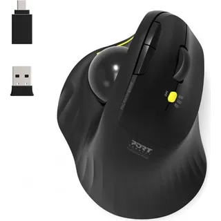 PORT DESIGNS 900719 Trackball Ergo Bluetooth 1600 DPI