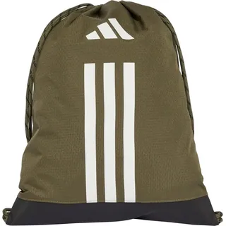 adidas TRAINING GYMSACK, Olive Strata/White, One Size