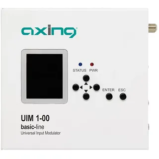 axing/skt Axing UIM 1-00 Universal Input Modulator DVB-C DVB-T mit Eingang HDMI IPTV USB