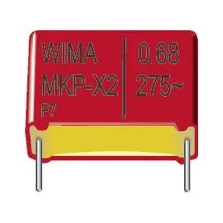 Wima SNMPU031006DD2JSSD 1 St. MKP-Folienkondensator 0.1 μF 2000 V/DC 5 % 27.5 mm (L x B x H) 31.5 x 13 x 24 mm Bulk