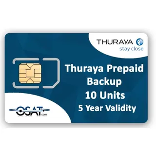 Thuraya-Satellitentelefon Backup-SIM mit 10 Einheiten